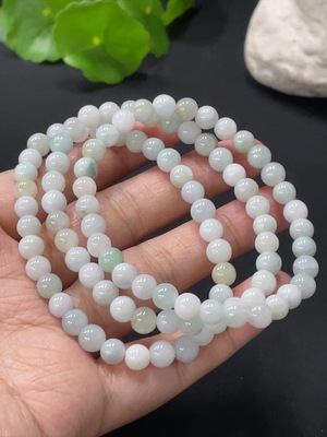 F31631580 Jadeite Bead Bracelet Approx. 5.9mm