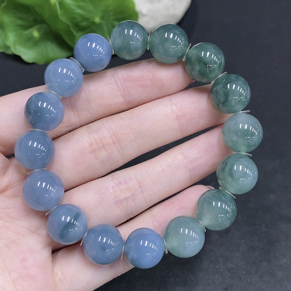 F34022552 Jadeite Bracelet Total Weight Approx. 53.2g Size 11.9mm