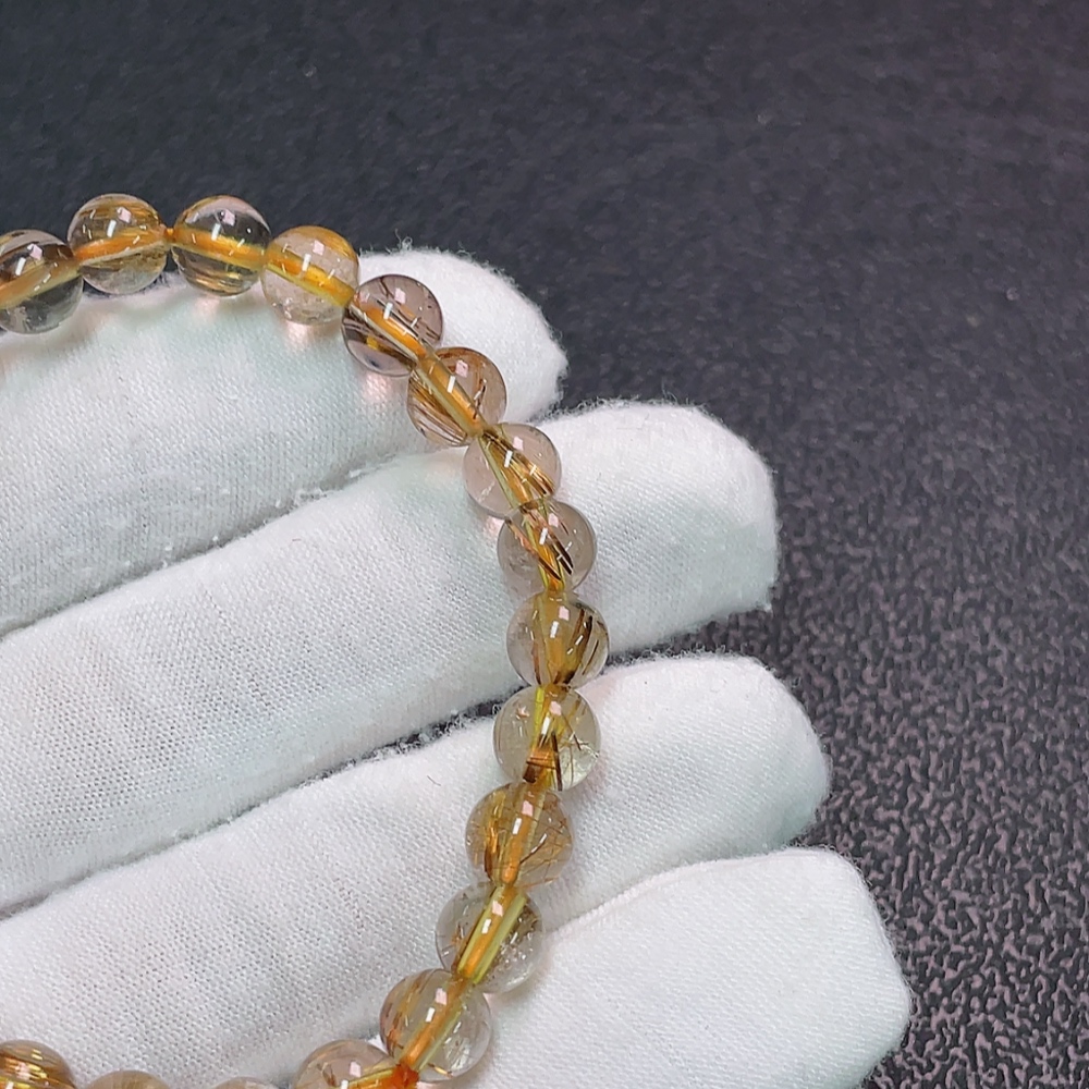 C34007730 Crystal Bracelet Total Weight Approx.12.96g Size About 6.9mm