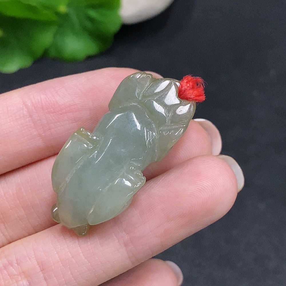 F34035124 Jadeite Pi Xiu Pendant Total Weight Approx.12g