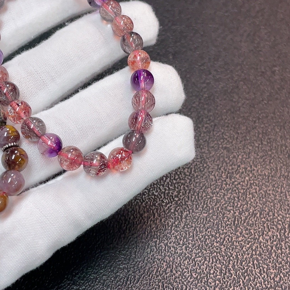 C32785530 Crystal Bracelet Non-Gold Total Weight Approx. 25.8g Sold as a Set