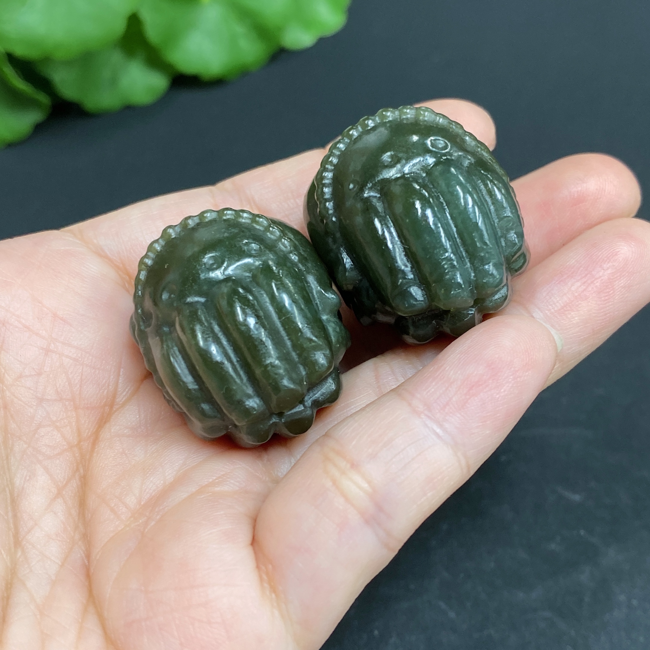 H34970276 Hetian Jade Pendant Prayer Total Weight Approx.56g