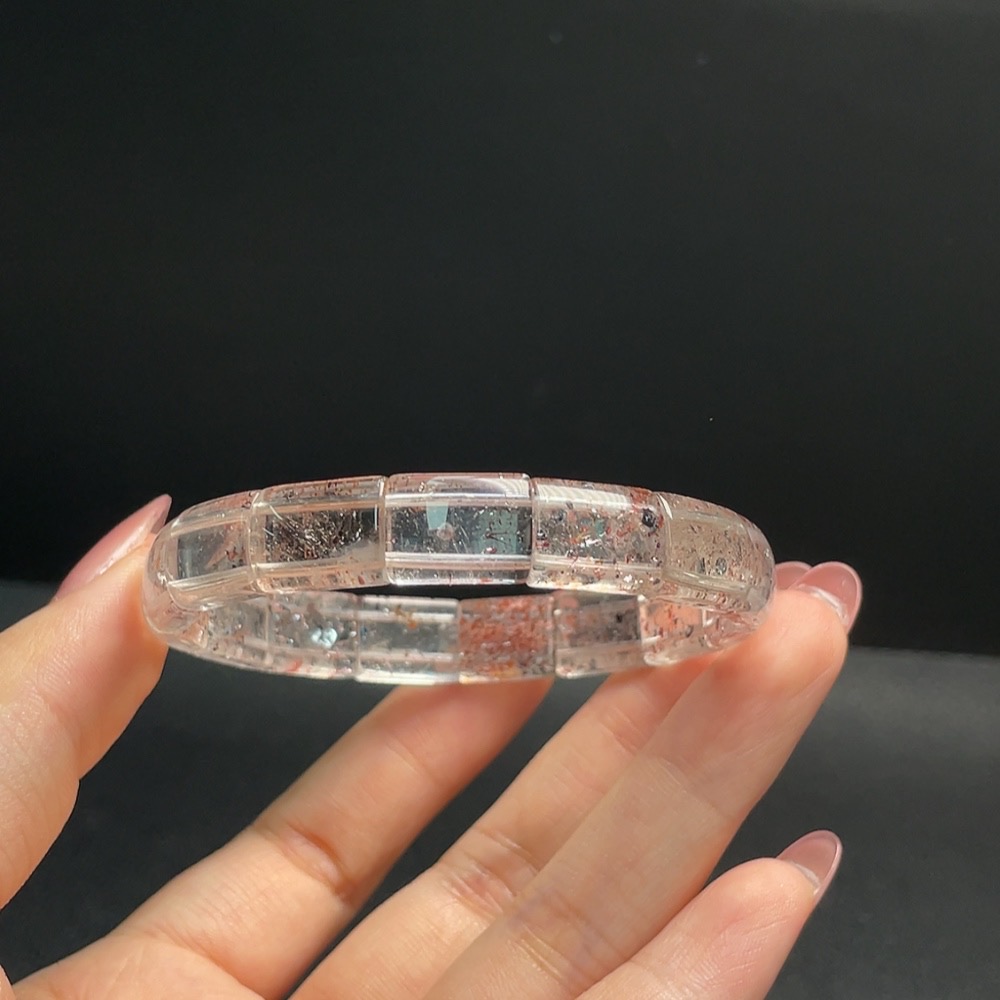 C28276641 Crystal Bracelet 10mm Approx. Total Weight About 22.49g
