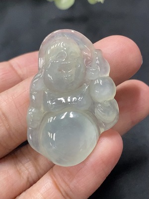 F06122103 Jadeite Buddha Pendant