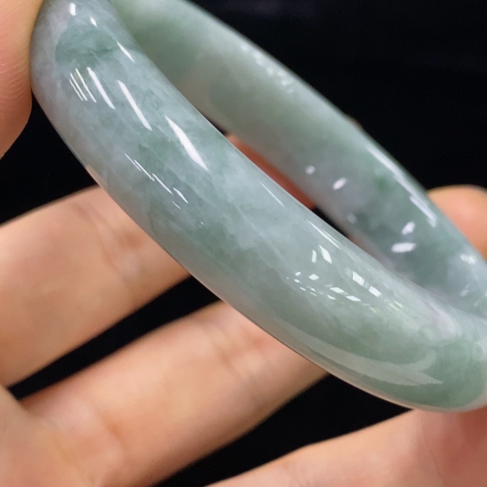 F31651386 Jadeite Regular Bangle Size 57 Total Weight Approx. 48.11g