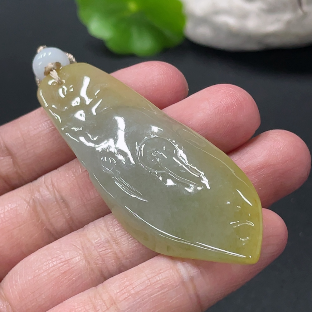 F33936062 Jadeite Enlightenment Pendant
