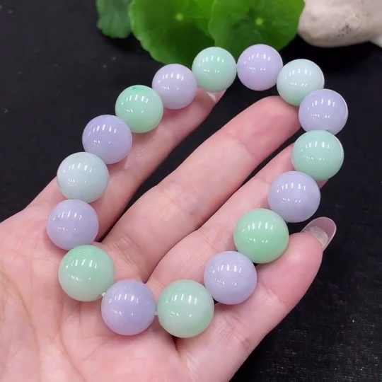 F32773953 Jadeite Beaded Bracelet Approx.13mm Total Weight Approx.60.5g