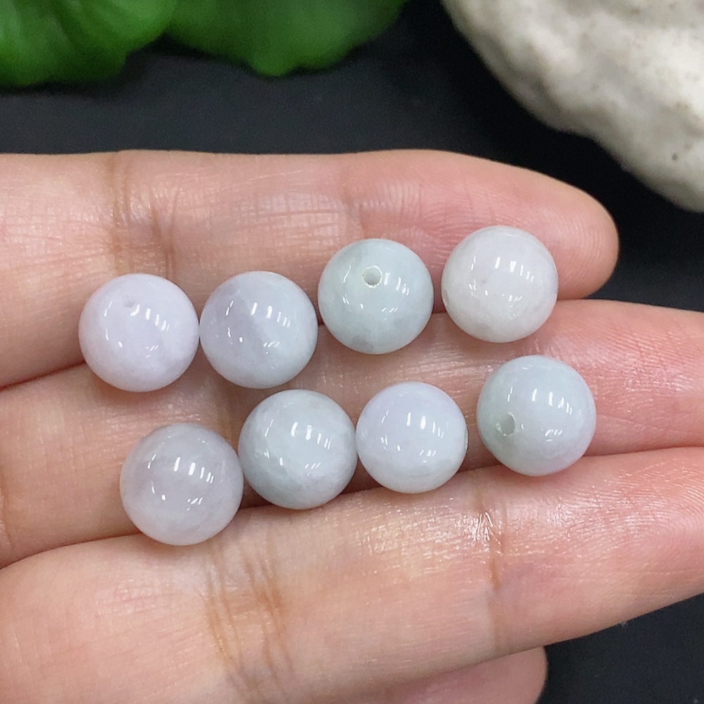 F35127449 Jadeite Beads Sell as a Lot