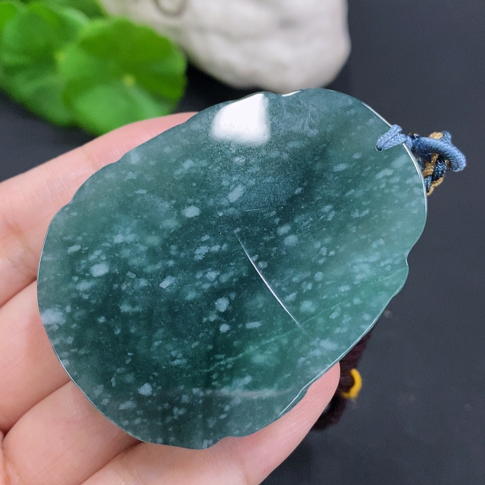 F29390818 JadeitePendant, Total Weight Including Rope Approximately 46.9g