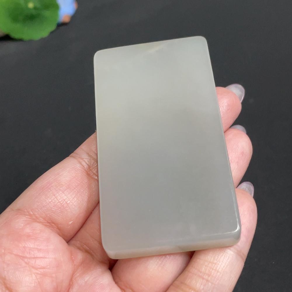 H33863910 Hetian Jade Pendant, Plain Pendant, Total Weight Approx. 67.4g