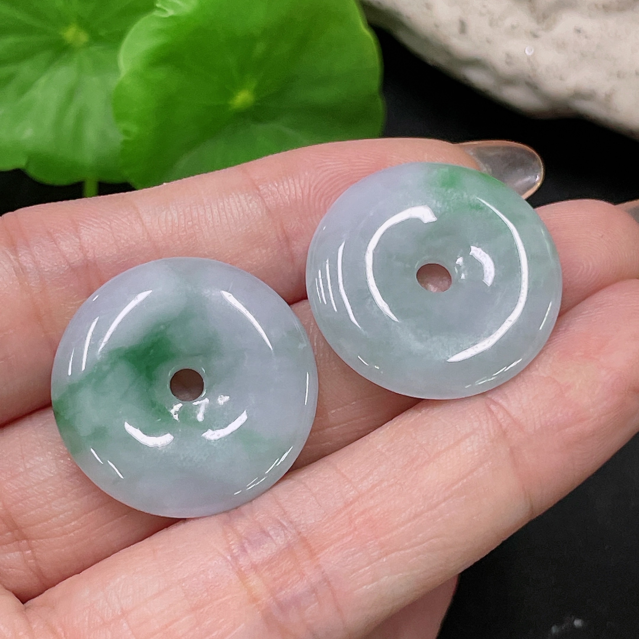 F34984595 Jadeite Pendants Sell as a Lot