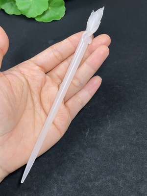 H46559540 和田玉发簪    货品总重约13.7g