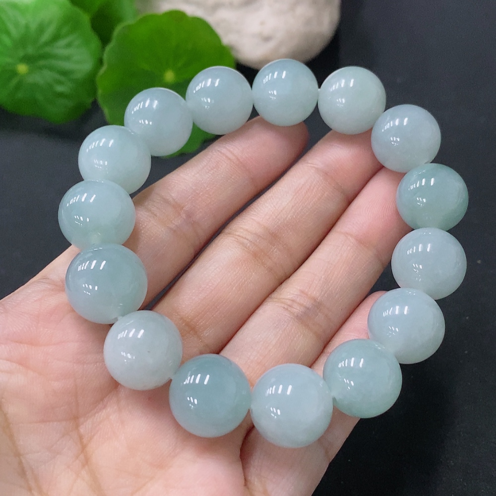 F33849250 Jadeite Bracelet Approx.13mm Total Weight Approx.55.98g