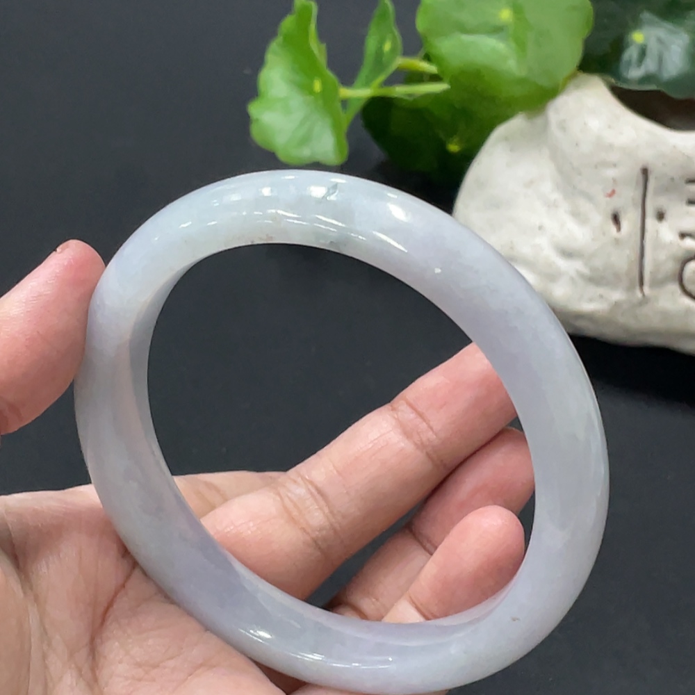 F34019669 Jadeite Round Bracelet, Total Weight Approx. 66.67g, Size 63