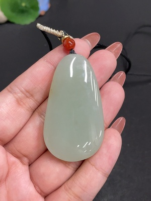 H34010532 Hetian Jade Pendant, Plain Pendant