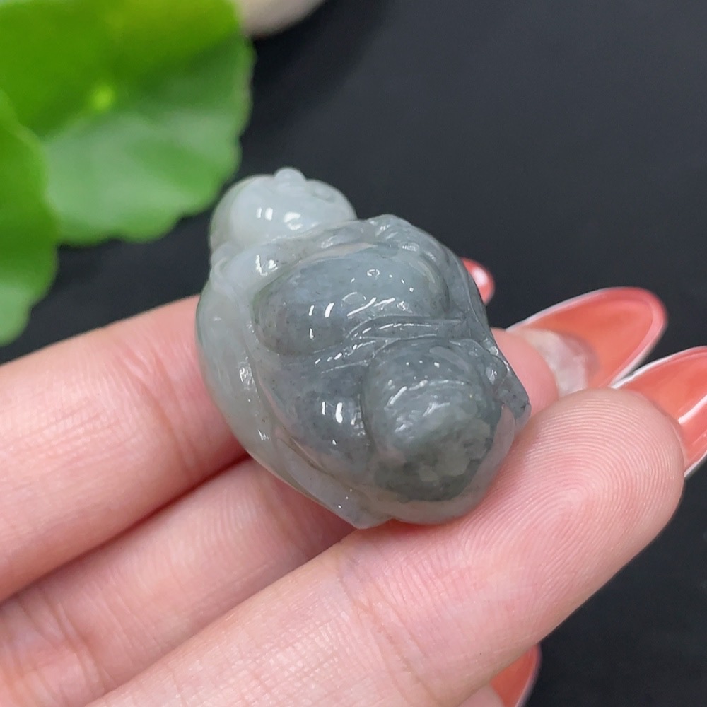 H34026259 Hetian Jade Pendant Buddha Total Weight Approx. 18.3g