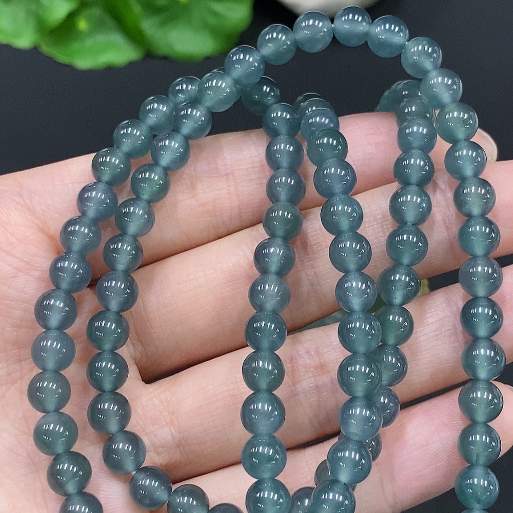 F28218801 Jadeite Enlightenment Pendant Total weight about 90g (including rope weight) Color origin undetermined