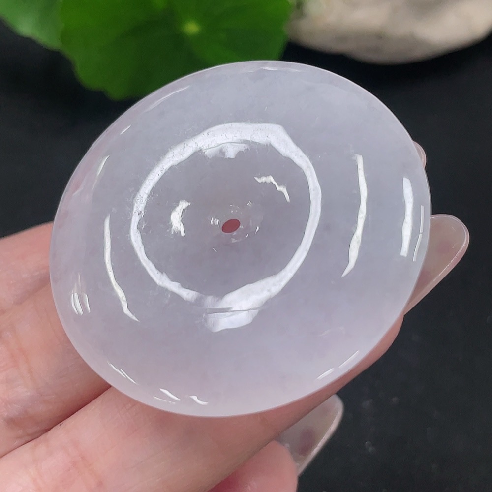 F35082402 Jadeite Peace Knot Pendant, Total Weight Approximately 21.2g