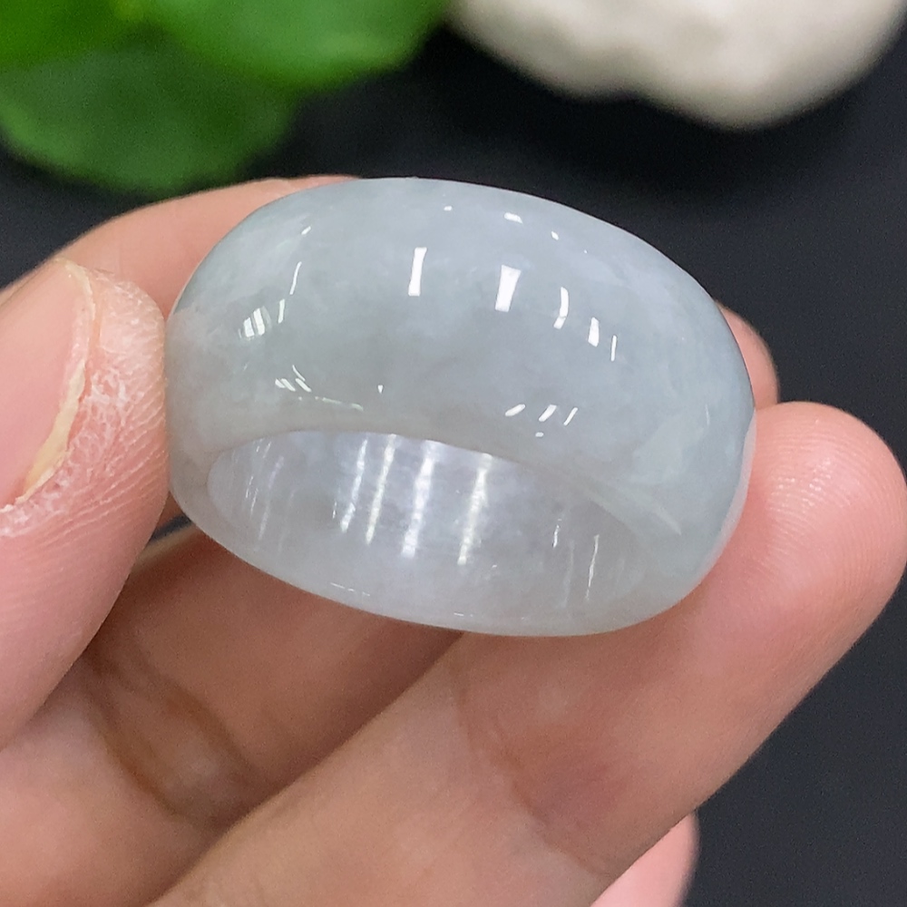 F35163726 Jadeite Ring Size 23 Total Weight Approx. 9.7g