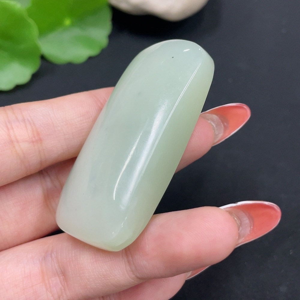 H34017319 Hetian Jade Pendant Plain Pendant Total Weight About 48.7g