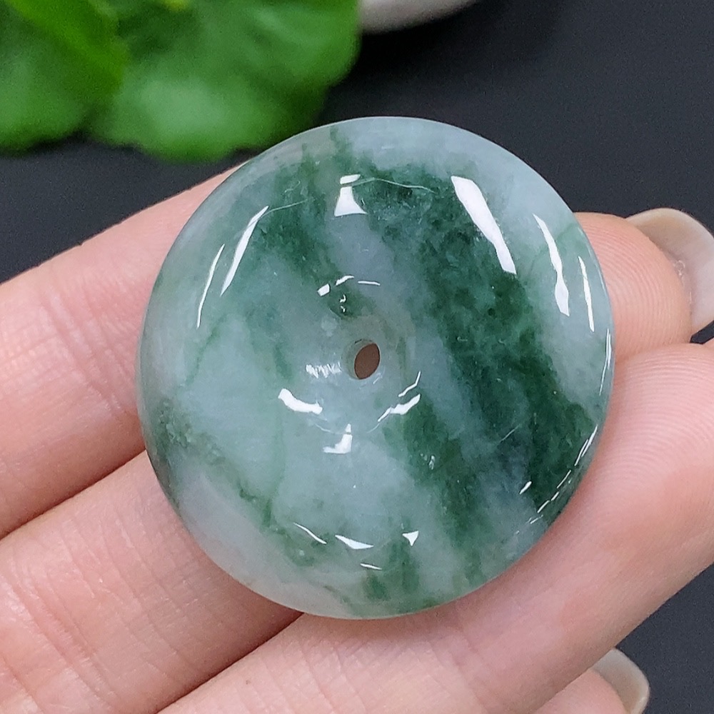 F26016576 Jadeite Safety Buckle Total Weight About 12.2g