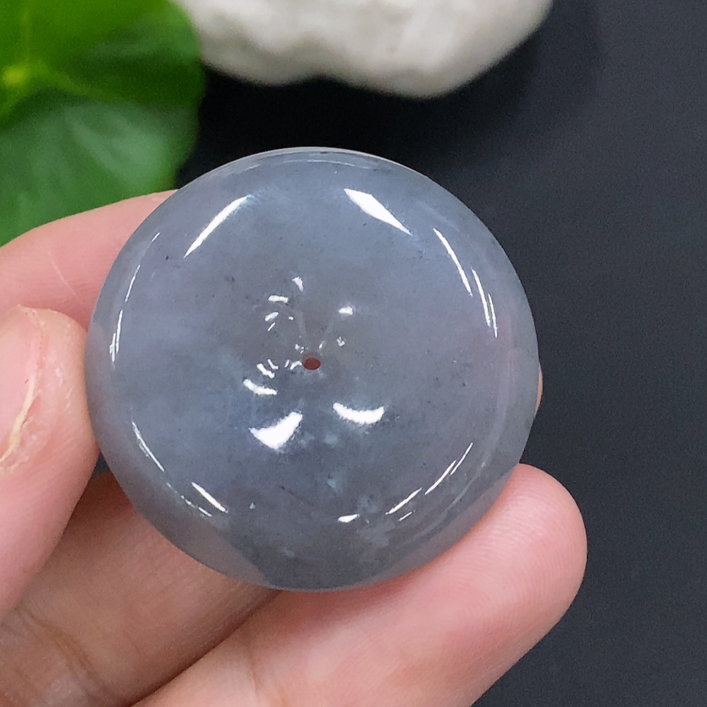 F34070047 Jadeite Safety Buckle, Total Weight Approx. 16.9g