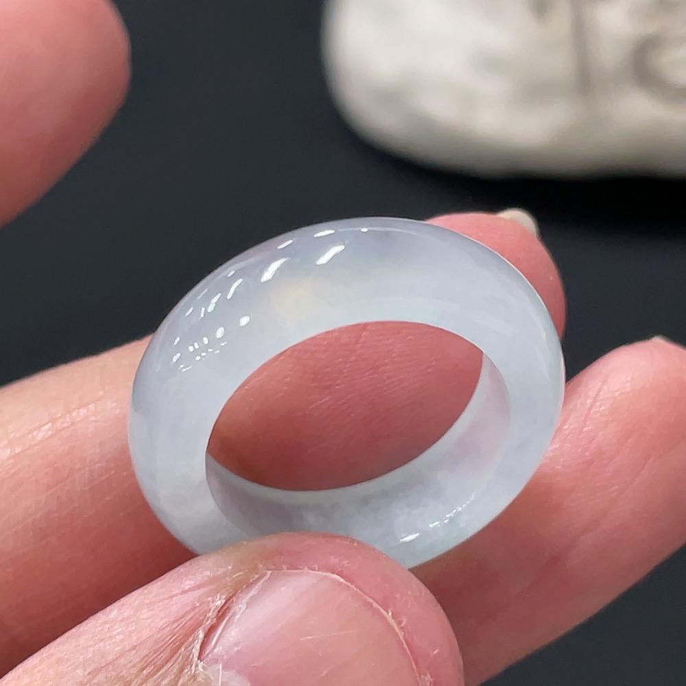 F27110127 Jadeite Ring Size 13 Total Weight About 4g