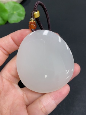 H34052052 Hetian Jade Pendant, Plain Pendant