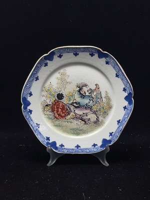 W41943488 陶瓷 全品 近代彩绘盘