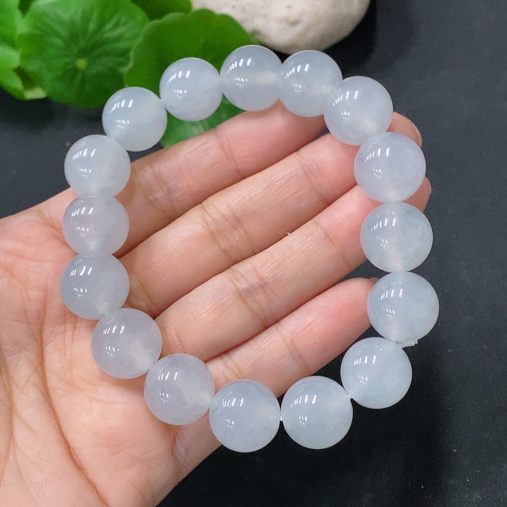 F35117233 Jadeite Bracelet Approx. 13mm Total Weight Approx. 57.94g