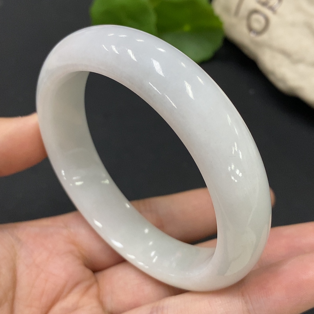 F27151407 Jadeite Circular Bracelet 57.6 Inner Diameter Total Weight Approx. 66.32g