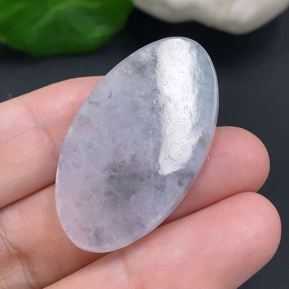 F34001708 Jadeite Plain Pendant Mounting, Total Weight Approx. 6.9g