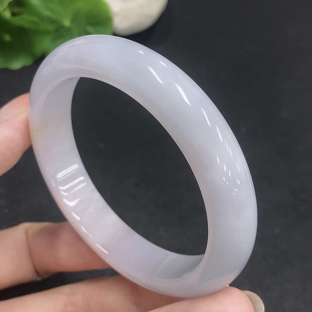 F34035153 Jadeite Regular Round Bracelet Total Weight Approx. 51.5g Size 56