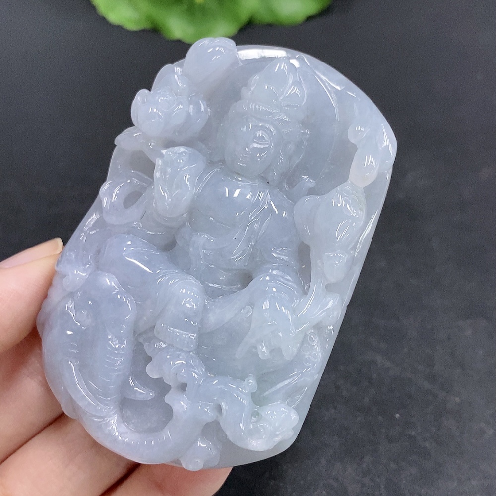 F33857398 JadeiteSamantabhadra Pendant