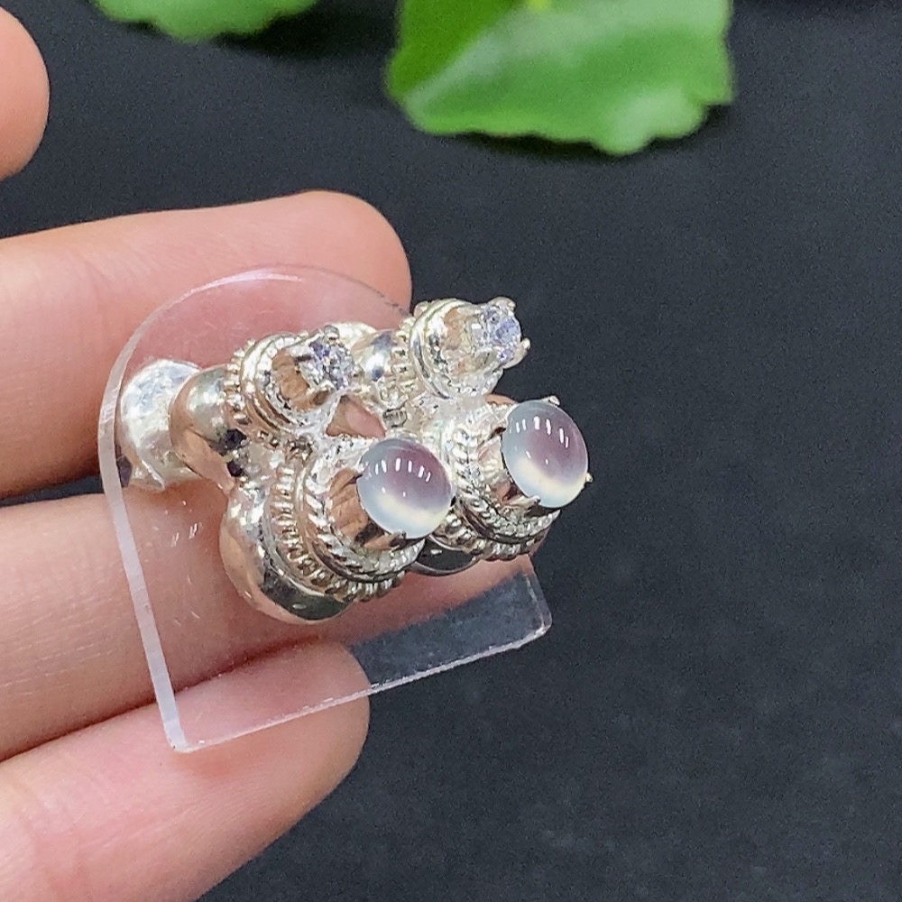 F33867997 Jadeite Cabochon Sell as a Lot (Non-Gold Setting)