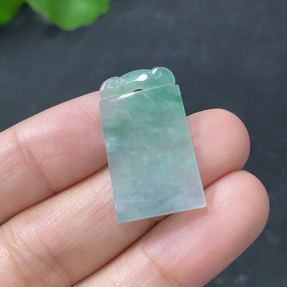 F31614324 Jadeite Pendant Total Weight Approx. 1.83g