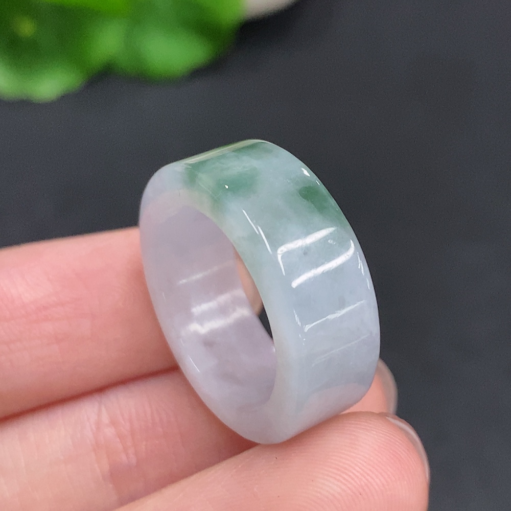 F35079153 Jadeite Ring Size 15 Total Weight Approx. 5.6g