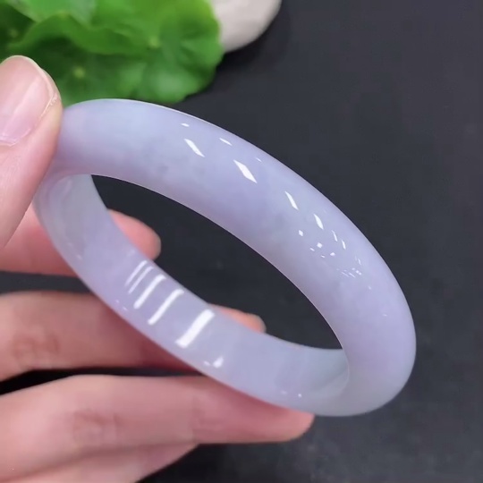 F33830544 Jadeite Round Bangle Total Weight Approx. 57.5g Size 58