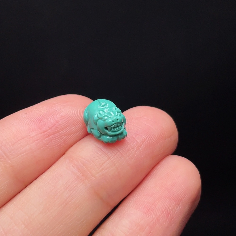 C34989026 Turquoise Pendant Total Weight Approx. 0.7g