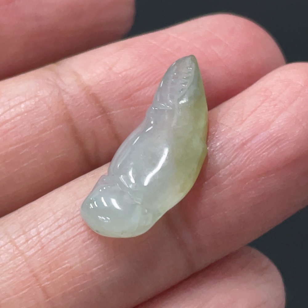 F28195799 Jadeite Inlaid Piece Total Weight Approx.1g