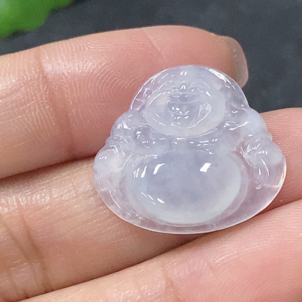 F34030983 Jadeite Pendant Buddha, Total Weight Approx. 2.34g