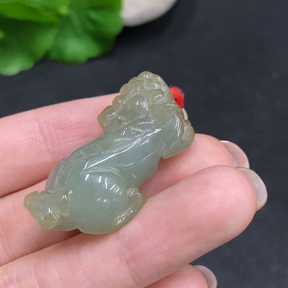 F34035124 Jadeite Pi Xiu Pendant Total Weight Approx.12g