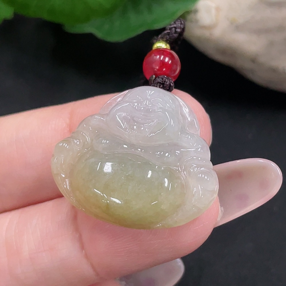F35128302 Jadeite Buddha Pendant