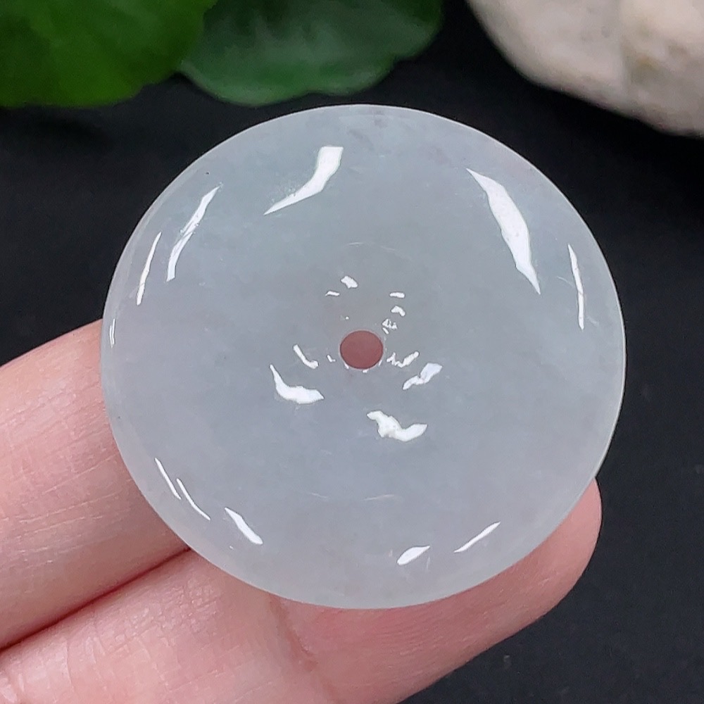 F31593097 Jadeite Safety Buckle Pendant Total Weight Approximately 10.9g