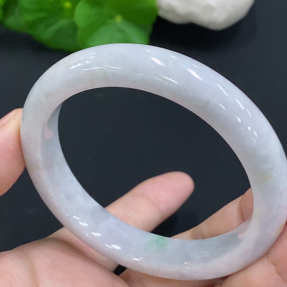 F29317985 Jadeite Round Bracelet Size 57 Total Weight About 53.7g
