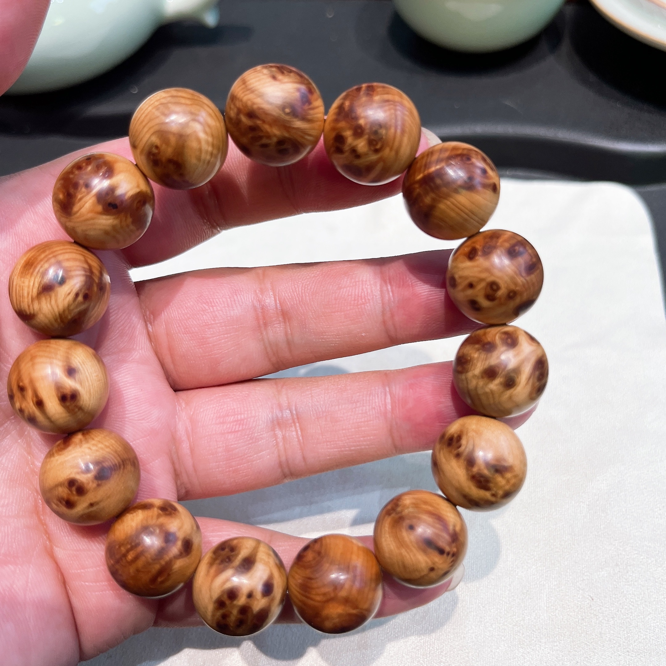 W33914319 Cliff Juniper Bracelet Size Approx.15 Total Weight Approx.29g