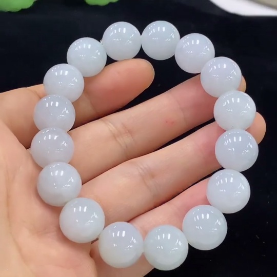 F32803633 Jadeite Bracelet Approx.12.8mm Total Weight Approx.59.59g