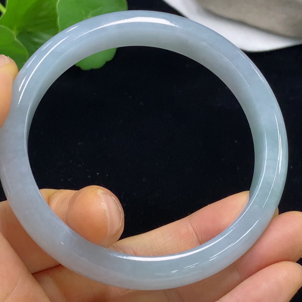 F35135393 Jadeite Round Bracelet Size 61.9 Total Weight Approx. 58.2g