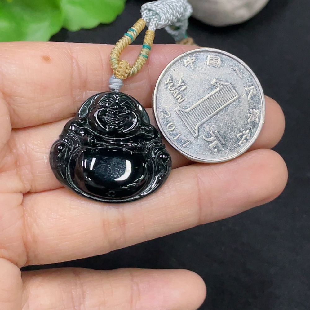 F31611530 Jadeite Buddha Pendant
