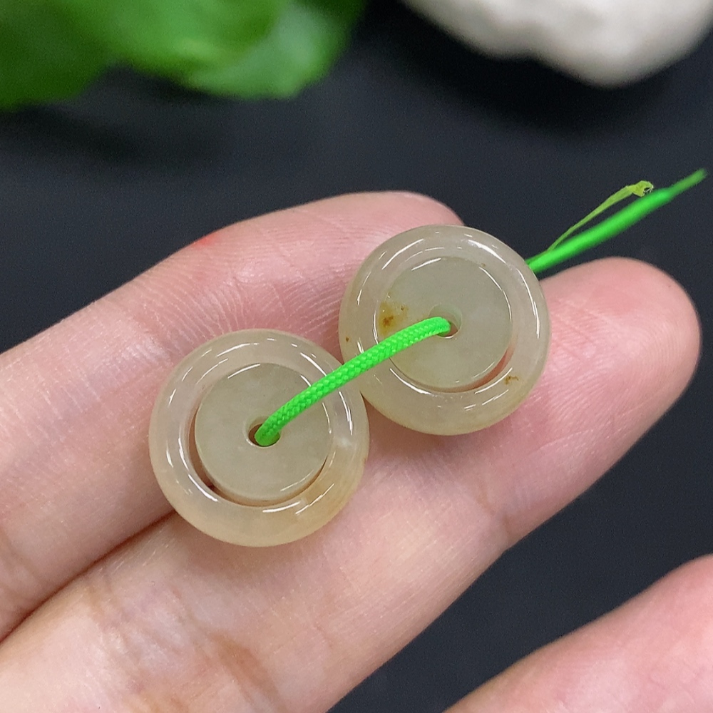 F35157306 Jadeite Pendants Sell as a Lot